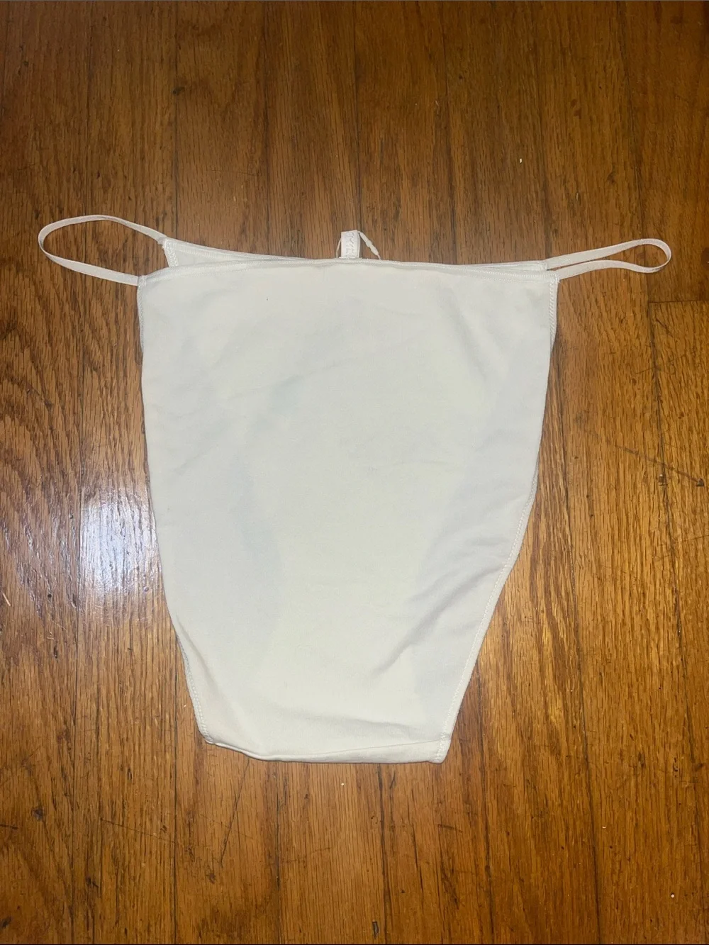 NWT Skims Cream High-Cut String Bikini Panties Size 4X